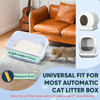 160 Count Cat Litter Box Liners Compatible - Image 3
