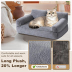 Cat Beds for Indoor Cats, Cat Couch Bed, Cute Cats Sofas for Pets, Small Dog - Image 4