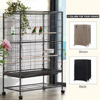 Ymiko Birdcage Cover Universal Windproof Cage Cover - Image 2