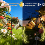 DDQ Solar Watering Can Lights, Warm White/Color LED - Image 5