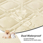 hyha Waterproof Dog Bed Blanket, Soft Pet Blankets, Waterproof Couch Cover - Image 3