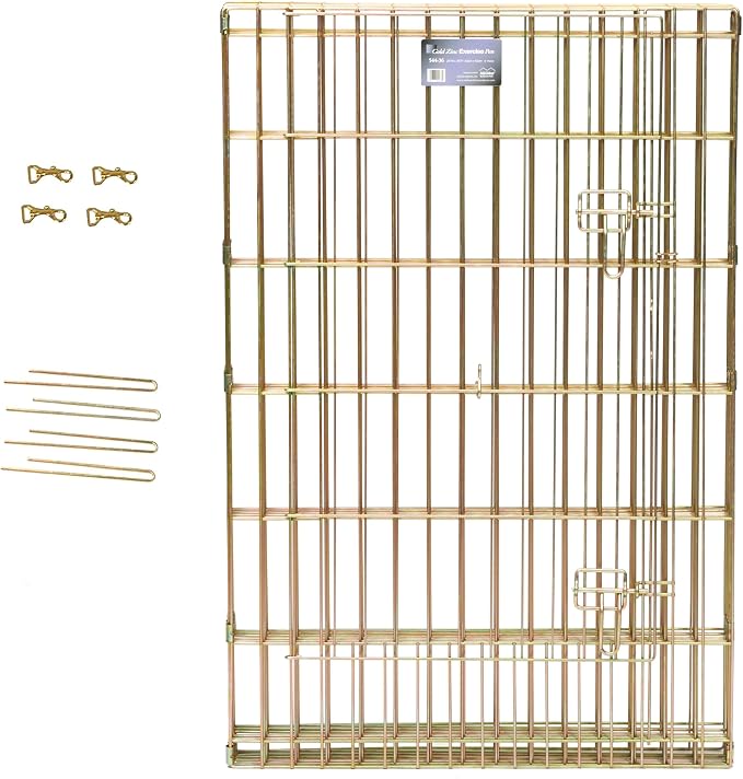 MidWest Homes for Pets Folding Metal Puppy / Dog Exercise Pen, Indoor/Outdoor - Image 4
