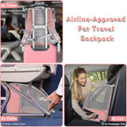 Cat Backpack Carrier, Large Pet Backpack - Image 6