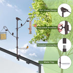 Deck Bird Feeder Pole Porch Multi-Hooks Hanging Kit - Image 3