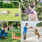 Diman Dog Toy Soccer Ball : Outdoor Dog Toys, Dog's Independence Day Gift - Image 4