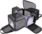 BAGLHER Cat Carrier Bag, Airline Approved Pet Carrier Soft Side Pet Travel 5 by BAGLHER