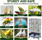 Upgraded Encrypted 46-Inch Bird Cage, - Image 5