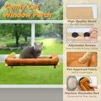 PURRHOUSE 45LBS Cat Window Perch - Image 2