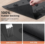 Pet Feeding Mat-Absorbent Pet Placemat - Image 5