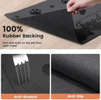 Pet Feeding Mat-Absorbent Pet Placemat - Image 5