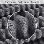 Soft Fleece Baby Blanket Ultra Cozy Grey Baby Blankets - Image 6