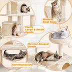 Yaheetech 62.5inches Cat Tree Cat Tower Kitten Condo - Image 3
