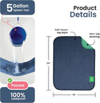 IMPROVIA® Washable Underpads, Heavy Absorbency Reusable Incontinence Pads - Image 3