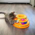 Catstages Tower of Tracks Cat Toy – 3-Level Track Tower - Image 7