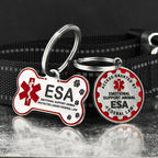 HOPELF Engraved Personalized ESA Tag - Image 4