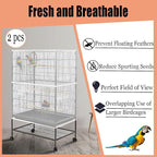 Bird Cage Seed Catcher, Large Birdcage Net Cover, Bird Cage Accessories - Image 3