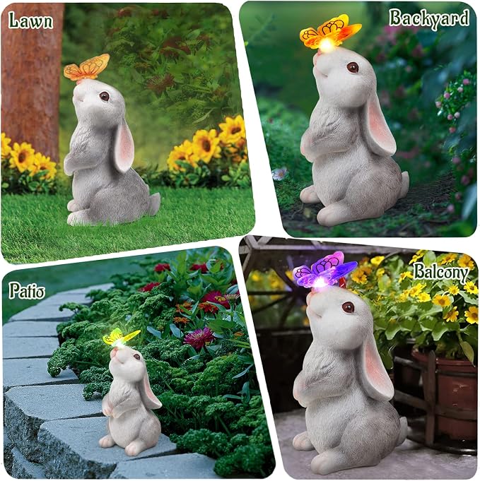 Garden Statue Outdoor Decor-Rabbit - Image 3