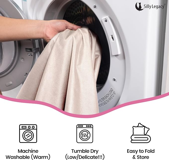 SILLY LEGACY Thin Reversible Waterproof Protective Cover or Liner - Image 6