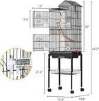 DWVO 62-inch Metal Bird Cage: Bird Cage Spacious - Image 2