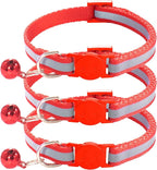 3 Pack Reflective and Breakaway Cat Collars by Unknown