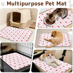 Dog Food Mat for Bowls, Absorbent Quick Dry Dog Cat Mats for Food and Water - Image 7