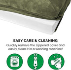 Furhaven Orthopedic Dog Bed for Large Dogs w/ Removable Bolsters & Washable - Image 8