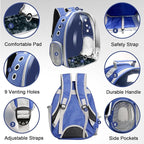 Cat Backpack Carrier, Pet Cat Carrier - Image 3