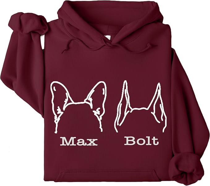 Custom Dog Mom Shirt for Women Pet Ears Sweatshirt - Image 6