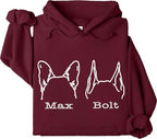 Custom Dog Mom Shirt for Women Pet Ears Sweatshirt - Image 6