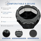 Portable Dog Playpen for Medium Dogs, Collapsible Pet Cat Kitten Puppy Playpen - Image 5