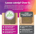 SmartyKat Scratch Up Corrugated Hanging Cat Scratcher, Catnip Infusion - Image 4