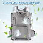 Detachable Double Pet Carrier Backpack - Image 6