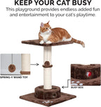Furhaven 22.5" Tall Cat Tree for Indoor Cats, Ft. Sisal Scratching Post - Image 4