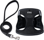 Dog Harness with Leash Set, No Pull Adjustable Reflective Step-in Puppy Pet by BOOMIBOO