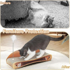 COZIWOW Cat Scratcher Lounge, Cat Scratching Board, Cardboard Lounge Bed - Image 5
