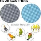 2Pcs Bird Foraging Toys Puzzle, Bird Slow Feeder Mats, Interactive Parrot - Image 4