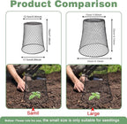 20 Pcs 6.8"×7.4" Seedling Plant Protectors from Animals, Chicken Wire Plant - Image 2