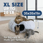 Cat Donut Tunnel Bed - Image 2
