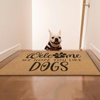 Funny Dog Welcome Door Mats, We Hope You Like Dogs Door Mat - Image 5