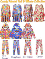 Girl Unicorn Leggings Kid Rainbow Print Legging Tights Trousers Slim Long Pants - Image 6