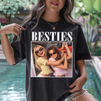 Custom Bootleg Rap Tee, Personalized Girlfriend Vintage Graphic T-Shirt - Image 6