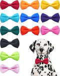 PET SHOW 12 Pack Plain Large Dogs Collar Embellishment Attachment Bow Ties by PETSHOW