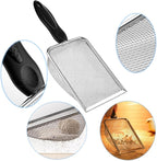 itPlus Cat Litter Scoop, Stainless Steel Cats Sturdy Mesh Scooper Kitty Litter - Image 4