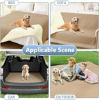 hyha Waterproof Dog Blanket, Soft Pet Bed Blankets, Waterproof Sofa Couch Cover - Image 6