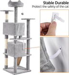 Yaheetech 70in Multi-Level Cat Tree Tall Cat Tower Cat Furniture - Image 9