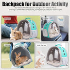 Back Expandable Backpack for Small Animals, Portable Travel Bag Breathable Pet - Image 4