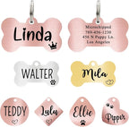 Ultra Joys Custom Personalized Dog ID Tag by UltraJoys
