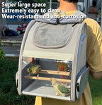 Bird Carrier, Travel Bird Cage, Bird Backpack - Image 5