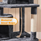 Topeakmart Multi Level Cat Tree, Cat Tower - Image 6