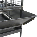 ZENY 68-Inch Birdcage, Playtop Parrot Cage, Wrought Iron Bird Cage - Image 9